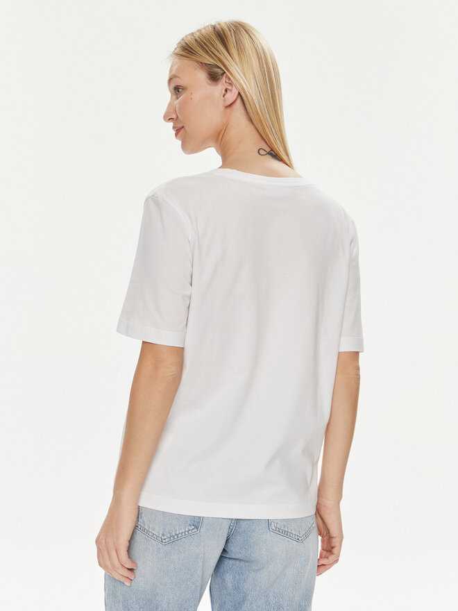 Lacoste Lacoste Marškinėliai TF7300 Balta Regular Fit