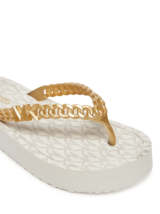 MICHAEL Michael Kors Zehentrenner MICHAEL Michael Kors Zaza 40S5ZAFA1B Creme