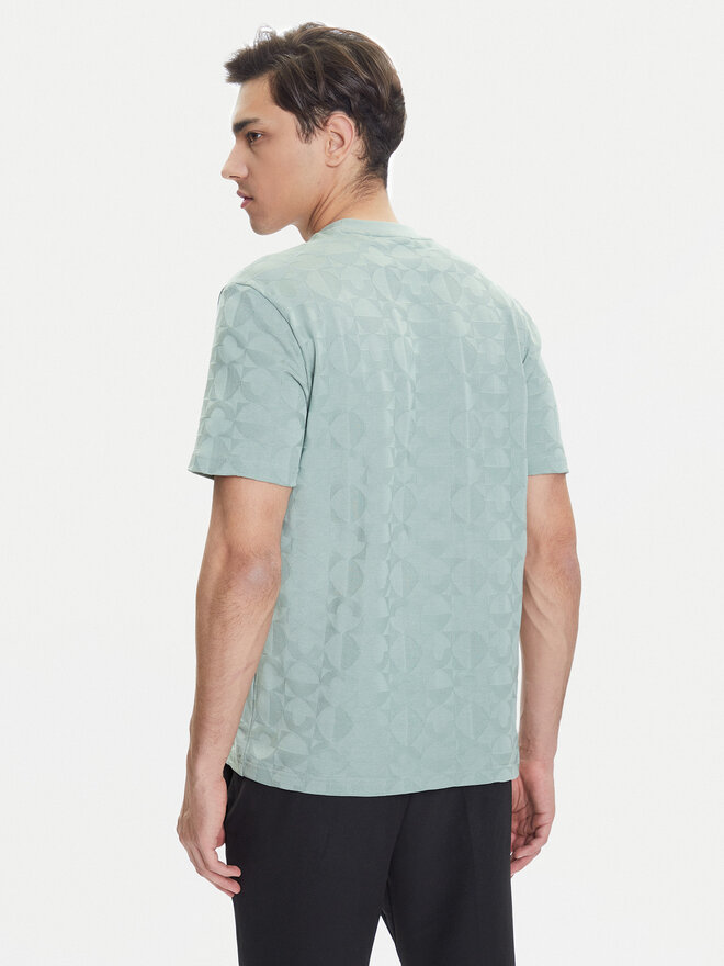 BOSS BOSS T-Shirt 50538184 Grün Relaxed Fit