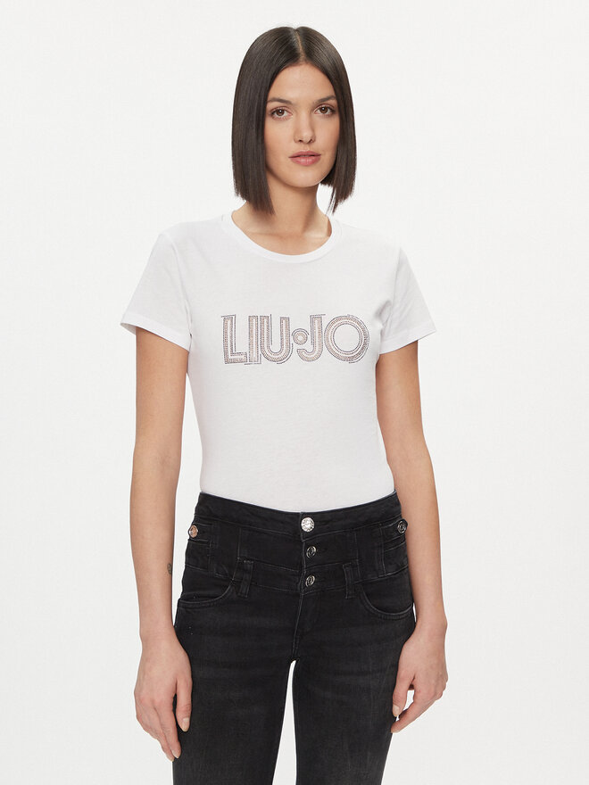 Liu Jo Liu Jo T-Shirt WA4051 JS923 Λευκό Regular Fit