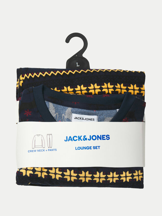 Jack&Jones Jack&Jones Pizsama 12268512 Sötétkék Loose Fit