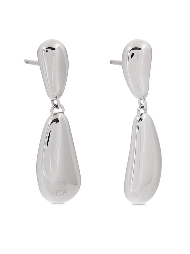 Calvin Klein Naušnice Calvin Klein 35000606 Srebrna