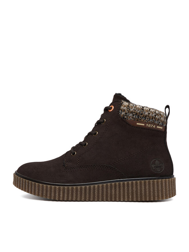 Rieker Schnürschuhe Rieker CEO-Y4311-25 Dunkelbraun