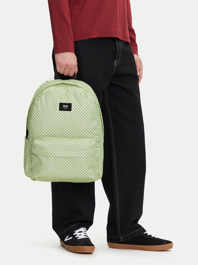 Vans Rucksack Vans Old Skool Check VN000H4XCLH1 Grün