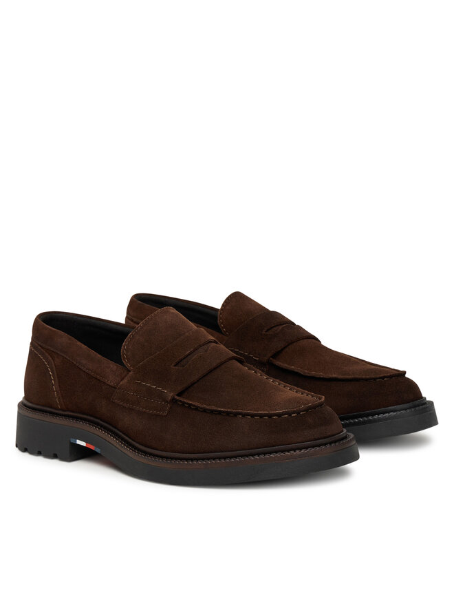 Tommy Hilfiger Mokasini Tommy Hilfiger Comfort Lwt FM0FM05727 Rjava