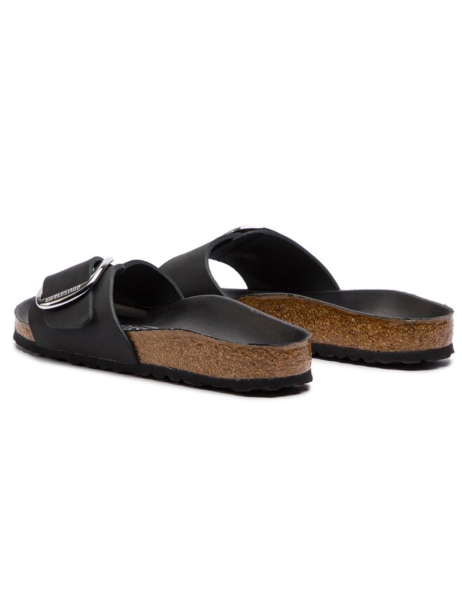 Birkenstock Natikači Birkenstock Madrid Big Buckle 1006523 Črna