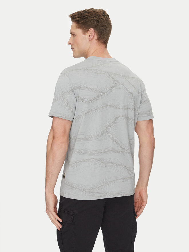 Napapijri Napapijri Camiseta B-Cellini NP0A4ILS Gris Regular Fit