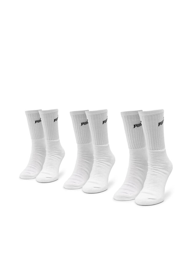 Puma 3er-Set hohe Unisex-Socken Puma 907934 r. 43/46 Weiß