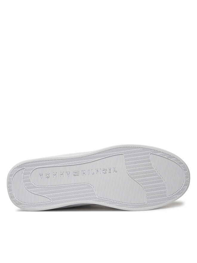 Tommy Hilfiger Sneakersy Tommy Hilfiger Essent Basket FW0FW08615 Biały