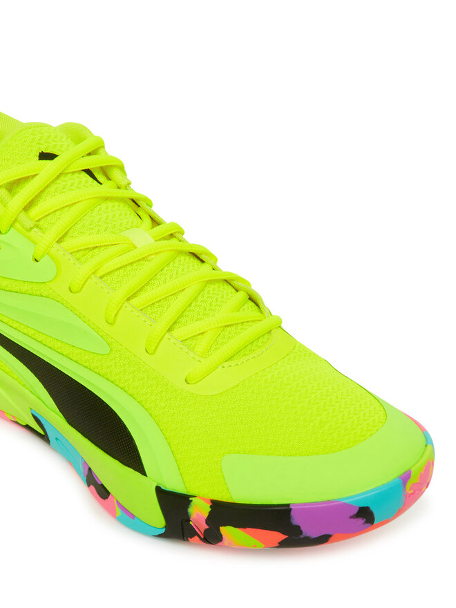 1/31  キラキラ様 Взуття для баскетболу Puma Court Pro Marble 311394 02 Жовтий