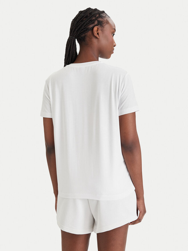 Guess Guess T-Shirt E6GI01 K68D2 Weiß Regular Fit