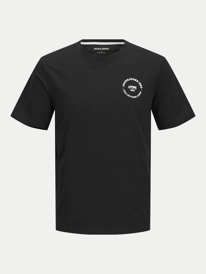 Jack&Jones Jack&Jones Marškinėliai Simon 12269280 Juoda Standard Fit