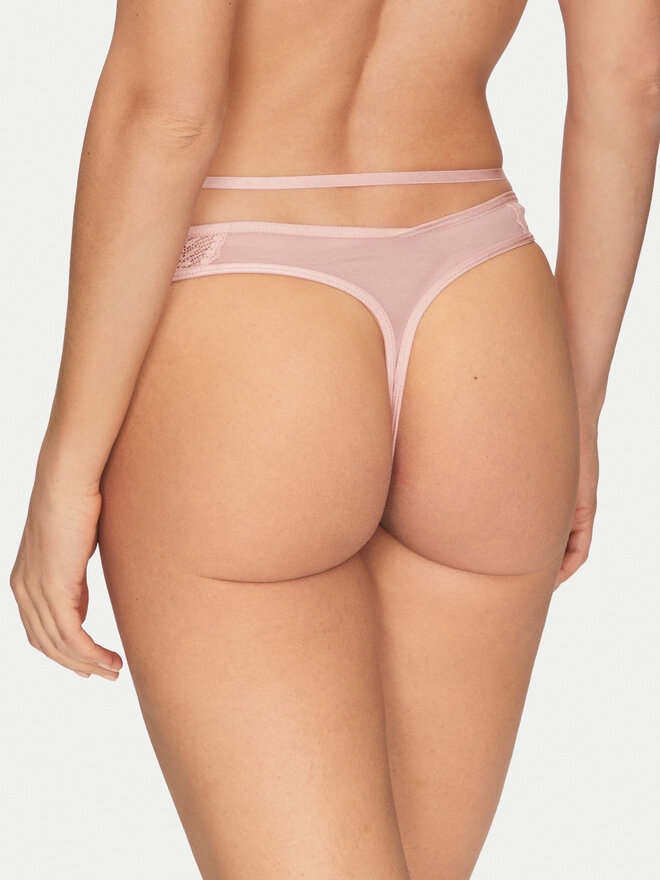 Hunkemöller Hunkemöller Набір з 3 пар стрінгів 301423 Рожевий