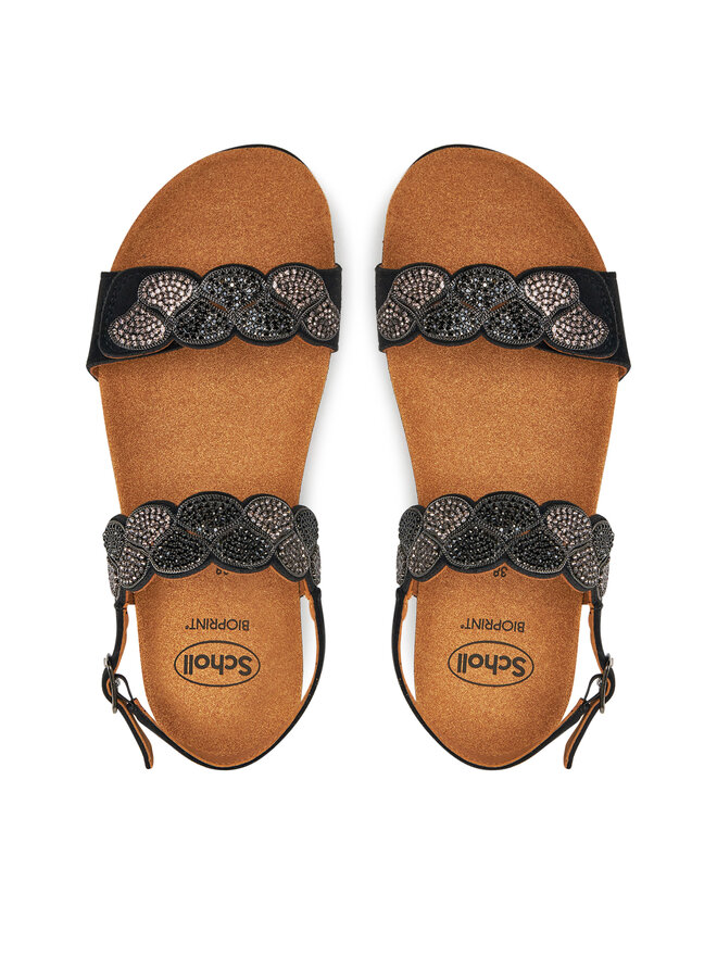 Scholl Босоніжки Scholl Abu Dhabi Sandal MF32029 1004 Чорний