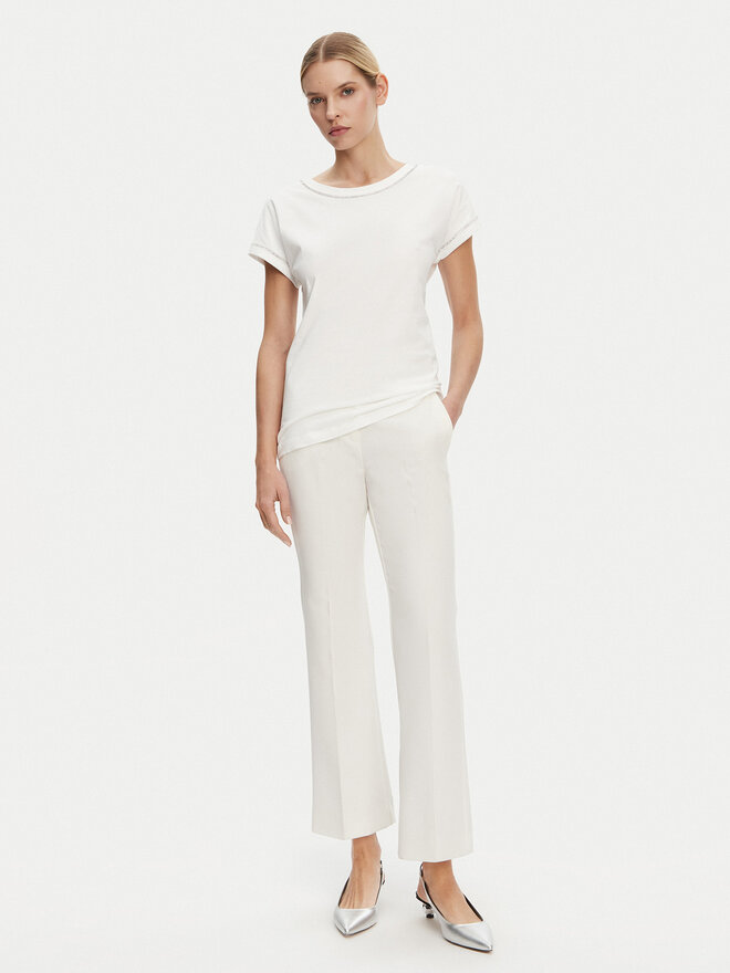 Luisa Spagnoli Luisa Spagnoli Camiseta Brescello 542123 Blanco Regular Fit