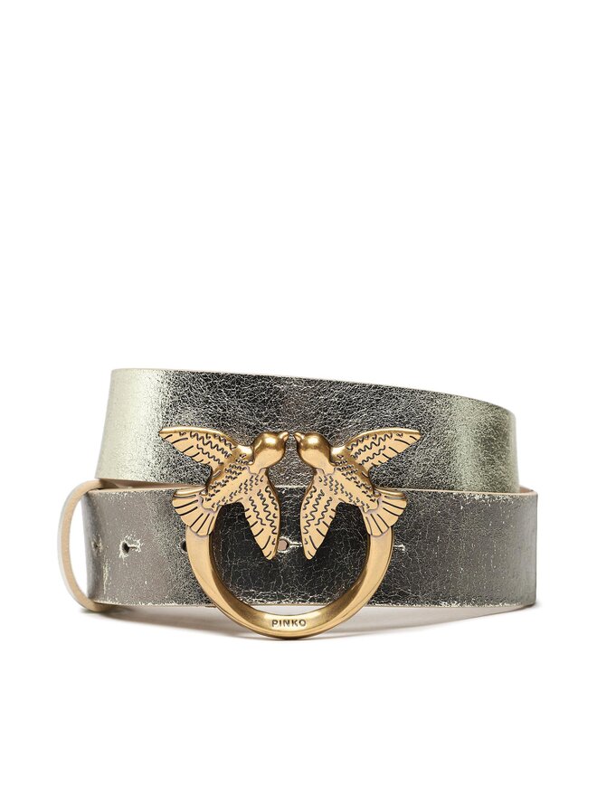 PINKO Ζώνη Γυναικεία Pinko Love Berry H3 Belt 20231 PLT01 100125.A0QT Χρυσό