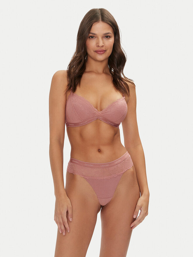 Calvin Klein Underwear Calvin Klein Underwear Стрінги 000QF7980E Рожевий