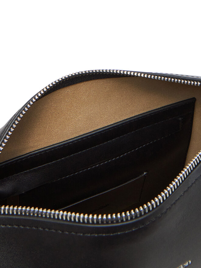 Calvin Klein Σάκος Calvin Klein Ck Premium Leather Hobo Mini K50K512968 Μαύρο