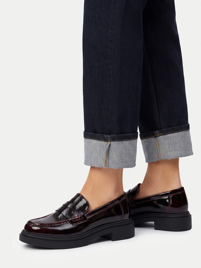 JENNY Slipper JENNY CEO-Y82537-1 Dunkelrot