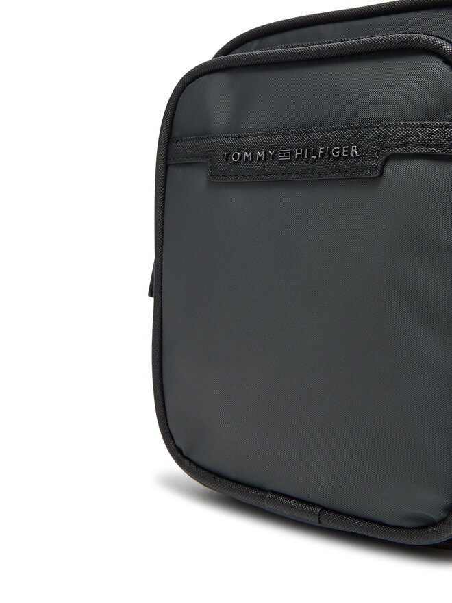 Tommy Hilfiger Τσαντάκι Tommy Hilfiger Th Repreve Mini Reporter AM0AM13465 Γκρι