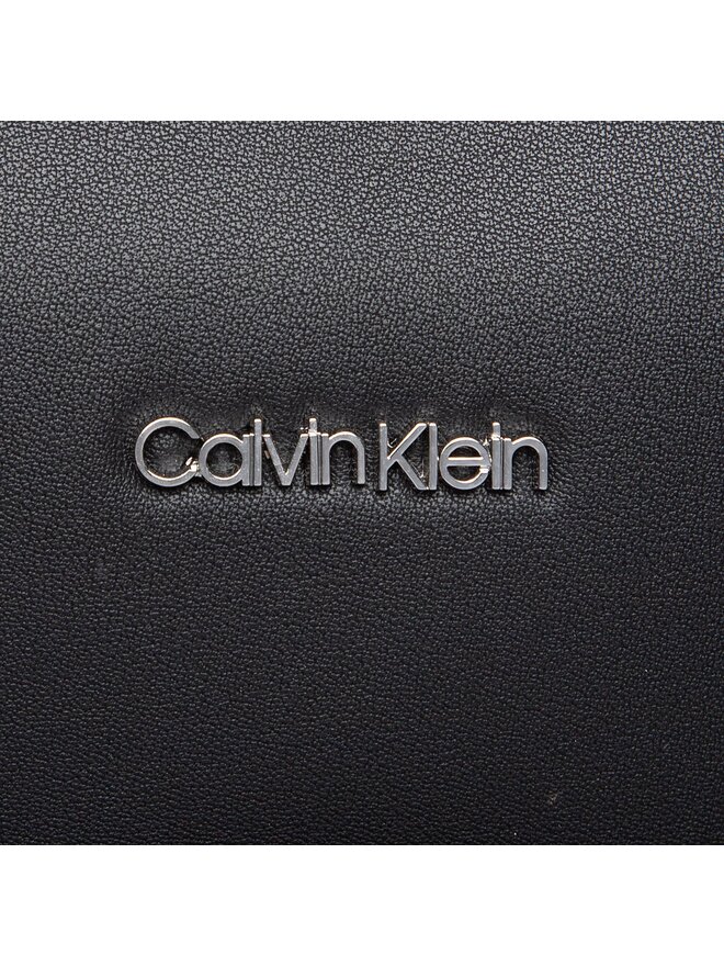 Calvin Klein Táska Calvin Klein Ck Must Shopper Lg W/Slip Pkt K60K609860 Fekete