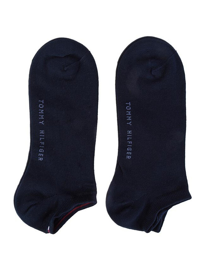 Tommy Hilfiger Σετ 2 ζευγάρια κοντές κάλτσες unisex Tommy Hilfiger 342023001 Σκούρο μπλε