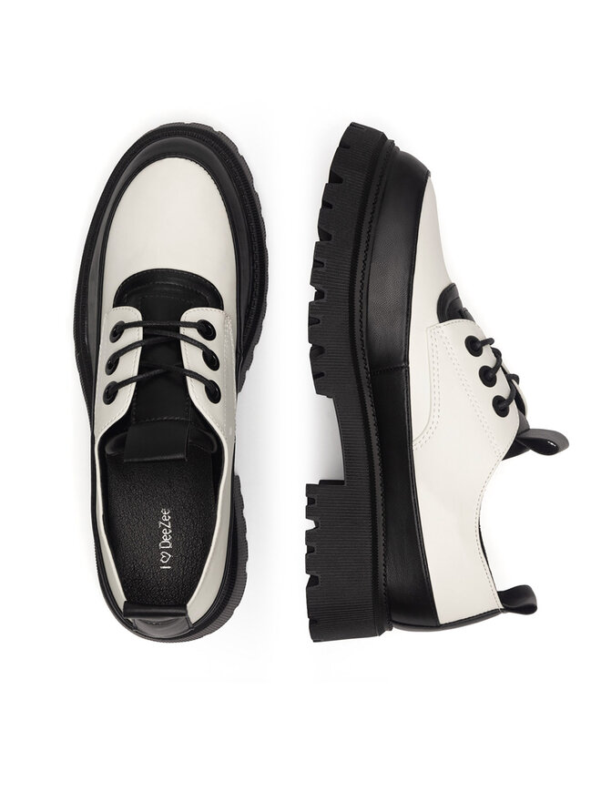 DeeZee Chunky loafers DeeZee WS5875-10 Bianco
