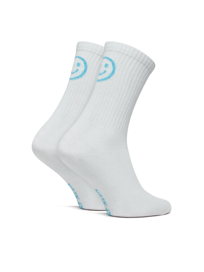 ONLY 3 pares de calcetines altos para mujer ONLY 15349149 Blanco