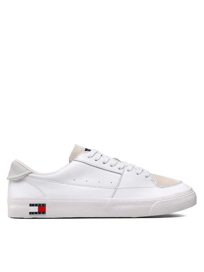 Tommy Jeans Снікерcи Tommy Jeans Vulcanized Ess EM0EM01106 Білий