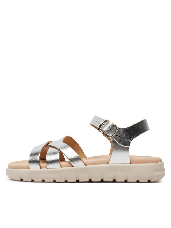 Geox Σανδάλια Geox J Sandal Soleima Gir J45GSA 000CF C1007 S Ασημί