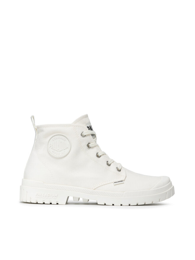 Palladium Pampa SP20 Hi Canvas Sneaker Boots - Black/White, Men's & Women's Ankle-High Casual Shoes
