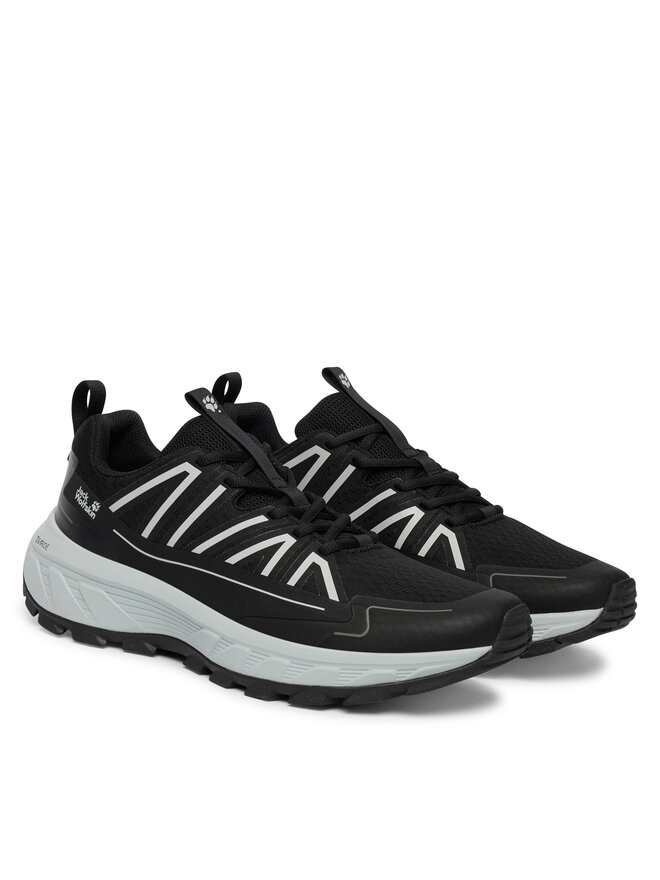 Jack Wolfskin Трекінгові черевики Jack Wolfskin Wild Hike Low M A65579 Чорний