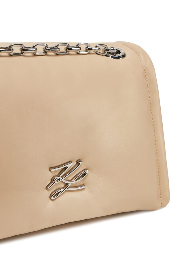 KARL LAGERFELD Ročna torba KARL LAGERFELD A1W30173 Bež