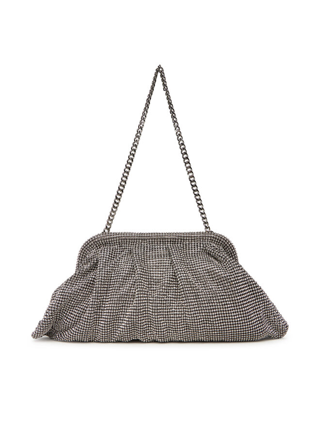 Guess Ročna torba Guess Zalina Mini HWRY93 50710 Srebrna