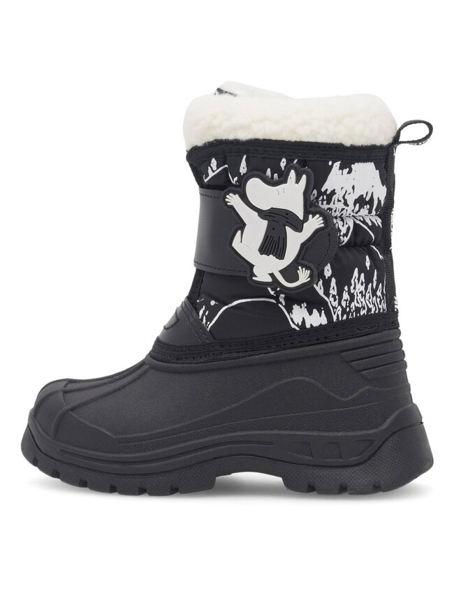 Moomin Botas de nieve Moomin CM-AW23-216MMN Negro
