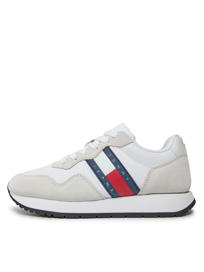 Tommy Jeans Sneakersy Tommy Jeans Tjw Eva Runner Mat Mix Ess EN0EN02510 Biały