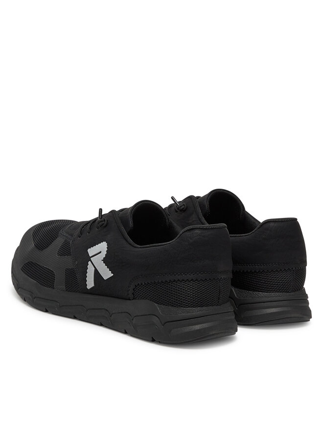 Rieker Сникърси Rieker 09100-00 Черен