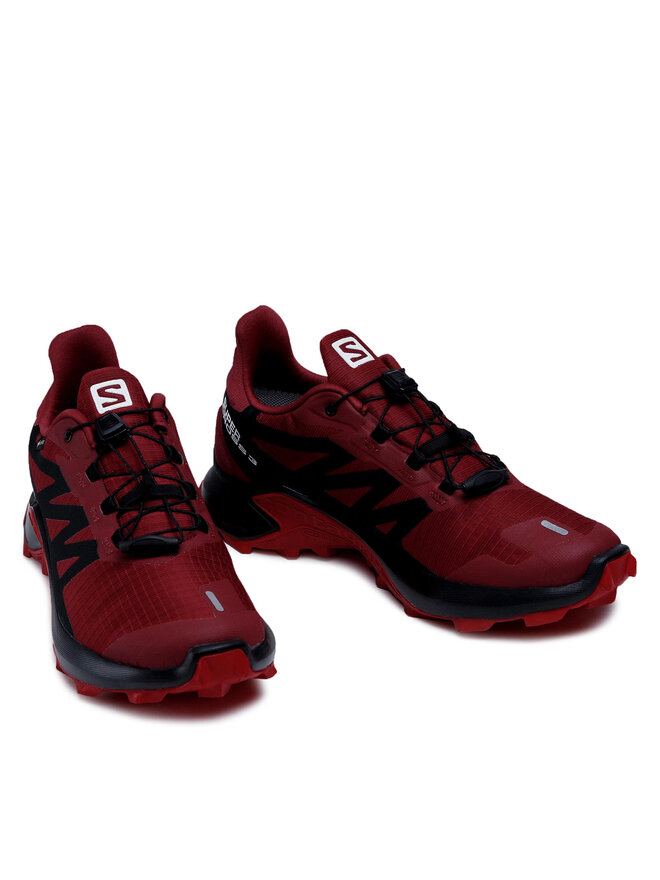 Salomon Zapatillas de running Salomon Supercross 3 Gtx GORE-TEX 416072 27 W0 Guinda/burdeos