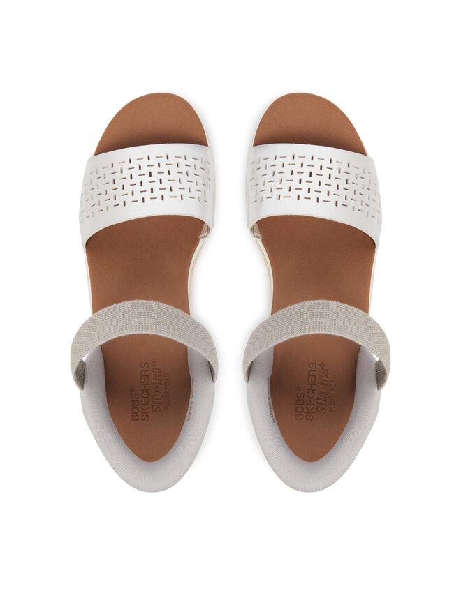Skechers Босоніжки Skechers Bobs Sun Ray 114415/SIL Срібний