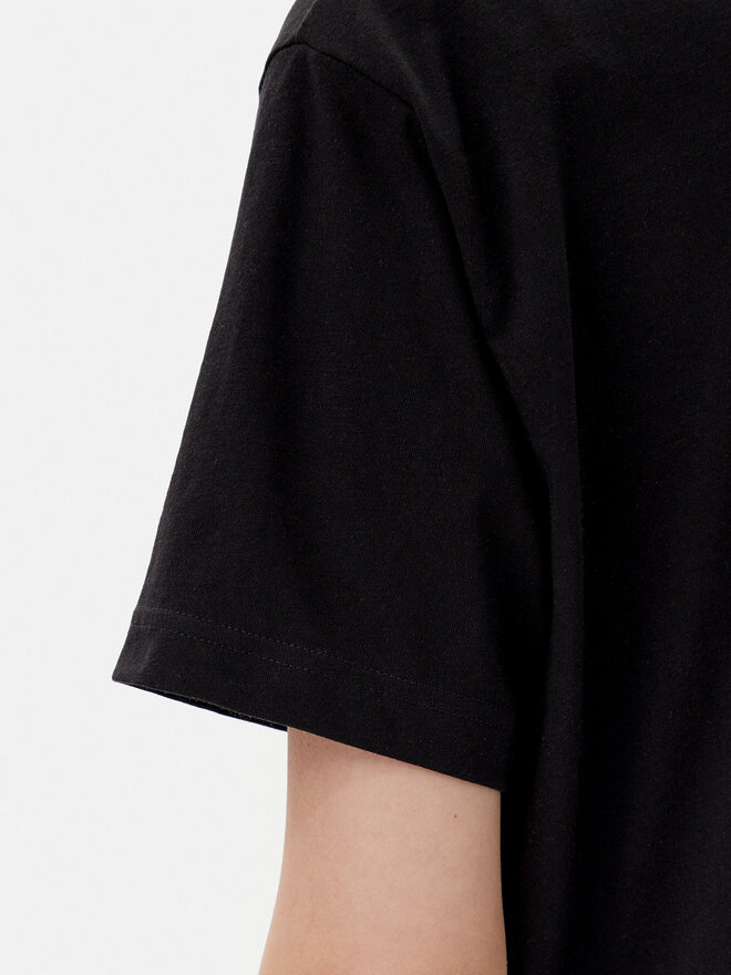 Karl Lagerfeld Jeans Karl Lagerfeld Jeans Camiseta A2W17076 Negro Cropped Fit
