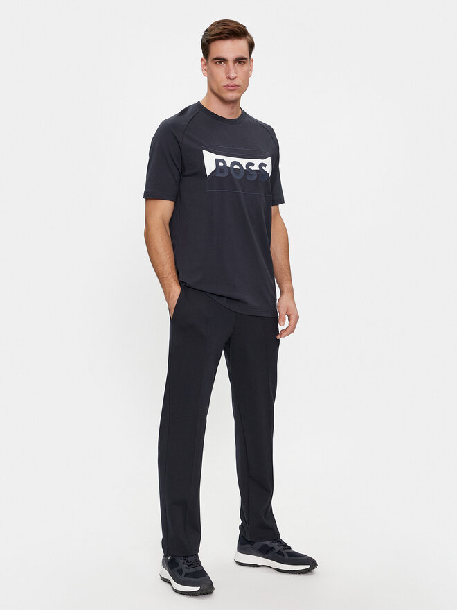 BOSS Boss Majica Tee 2 50514527 Mornarsko modra Regular Fit