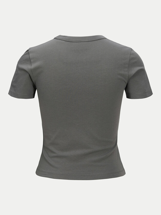 JJXX JJXX Camiseta Gigi 12277657 Gris Stretch Fit