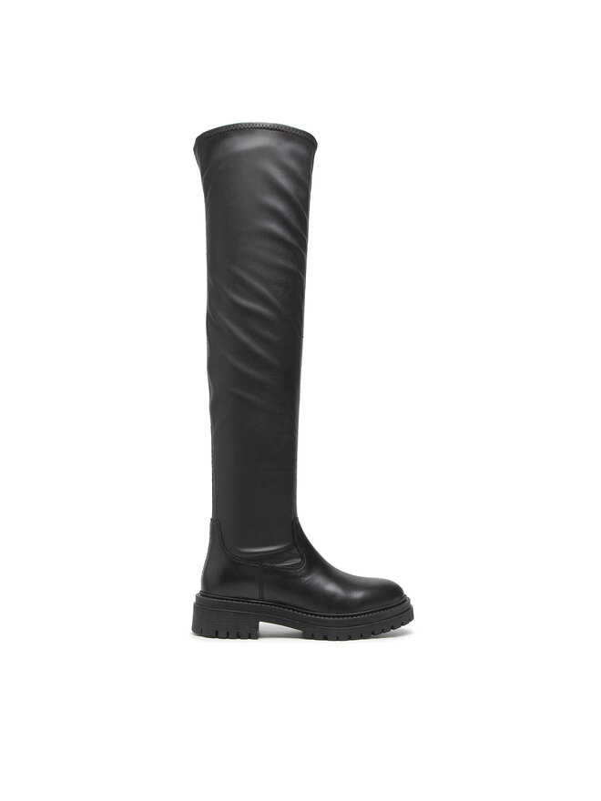 Geox Mušketýrky Geox D Iridea H D16HRH 0KB43 C9999 Černá