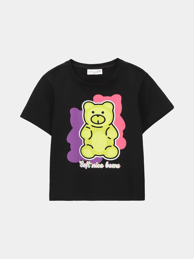 Coccodrillo Coccodrillo T-Shirt WC4143201JPK Μαύρο Regular Fit