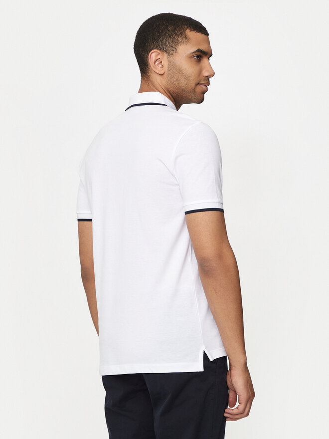 BOSS Boss Poloshirt Parlay 190 50494697 Weiß Regular Fit
