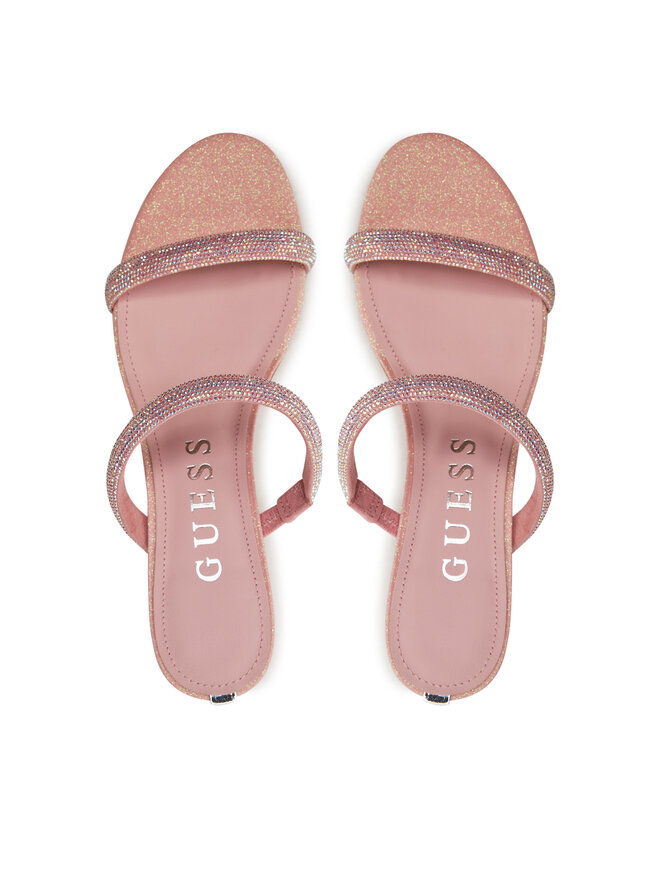 Guess Klapki Guess Glitze FLGGLE ELE03 Różowy