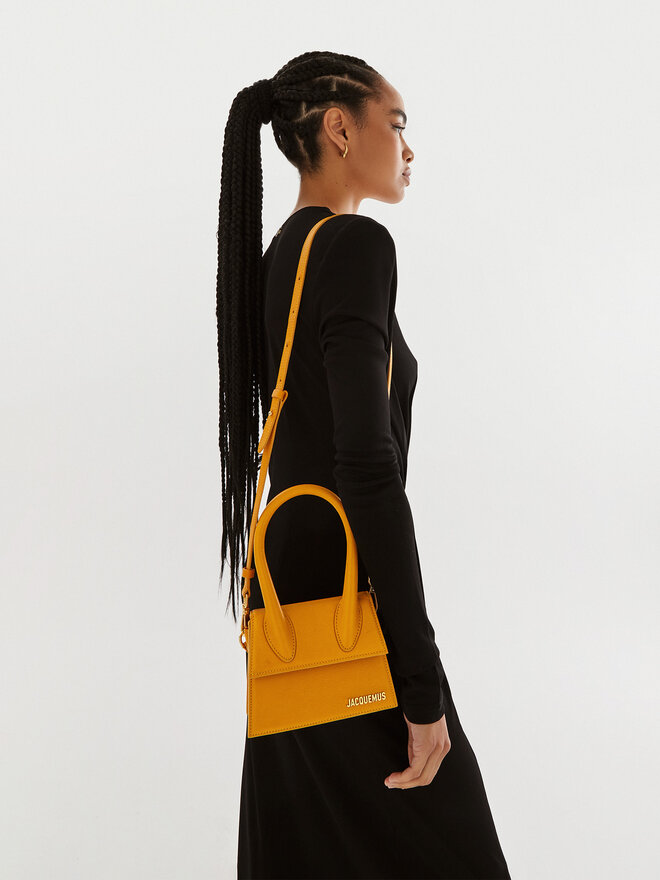 JACQUEMUS Torebka JACQUEMUS Le Chiquito Moyen 213BA002-3163 Pomarańczowy