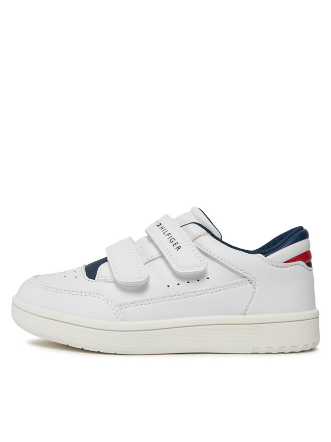 Tommy Hilfiger Sneakers Tommy Hilfiger Stripes Low Cut Velcro Sneaker T1X9-33339-1355 S Weiß