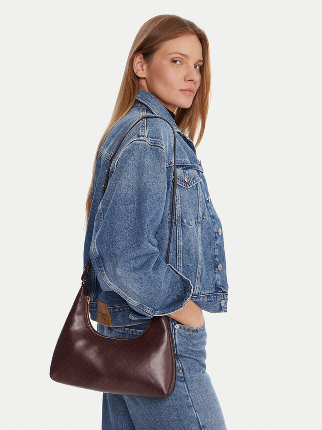 Calvin Klein Ročna torba Calvin Klein LV04F3298G Bordo rdeča