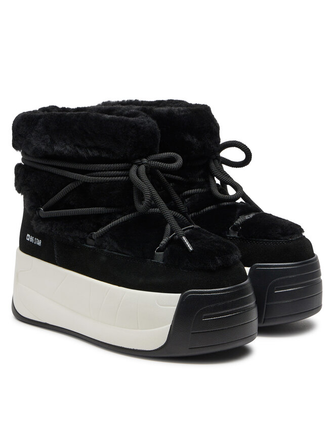 Big Star Shoes Snehule Big Star Shoes OO274A206 Čierna